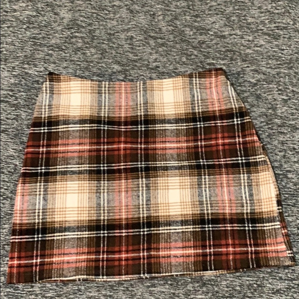 Plaid Skirt
